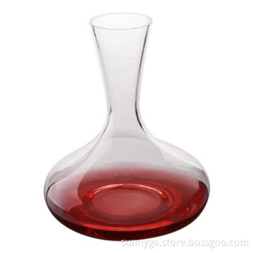 High-quality Wine Decanter, Measures 71 x 205 x 245mm, with 640g Weight, Various Logos are Available